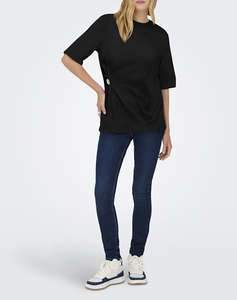 ONLY ONLMARIE 2/4 O-NECK TOP BOX JRS