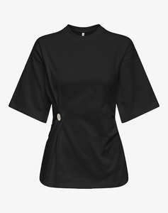 ONLY ONLMARIE 2/4 O-NECK TOP BOX JRS