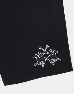 LAMARTINA MEN BERMUDA SHORTS DIAGONAL FRENCH TE