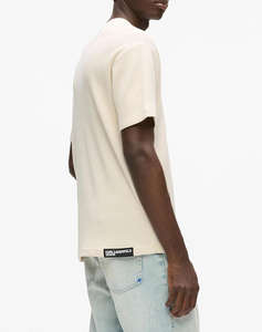 KARL LAGERFELD JEANS KLJ REG SS WAFFLE TEE