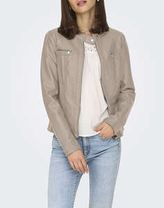 ONLY ONLBANDIT FAUX LEATHER BIKER OTW NOOS