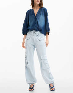 DESIGUAL BLUS_CHAMBRE WOMENS BLOUSE