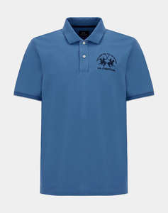 LA MARTINA BLOUSE POLO ΚΜ MAN S/S POLO PIQUET STRETCH