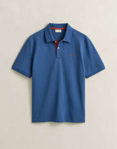 GANT BLOUSE ΚΜ REG CONTRAST PIQUE SS POLO