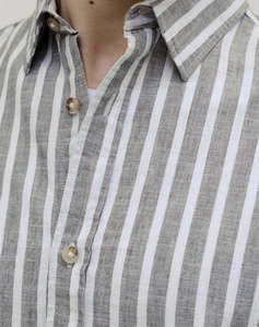 JACK&JONES JJESUMMER LINEN BLEND SHIRT L/S SN