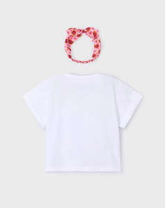 MAYORAL BLOUSE SHORT SLEEVE STRIPS