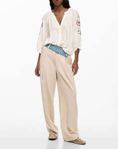 DESIGUAL BLUS_ROMAN WOMENS BLOUSE