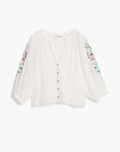 DESIGUAL BLUS_ROMAN WOMENS BLOUSE