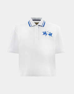 LA MARTINA БЛУЗА ΚΜ WOMAN S/S POLO COTTON PIQUET