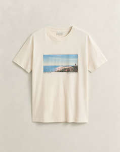 GANT БЛУЗА ΚΜ SCENERY GRAPHIC SS TSHIRT