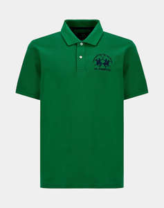 LA MARTINA BLOUSE POLO ΚΜ MAN S/S POLO PIQUET STRETCH