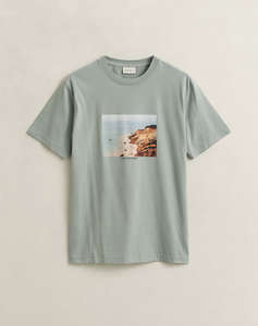 GANT БЛУЗА ΚΜ SCENERY GRAPHIC SS TSHIRT