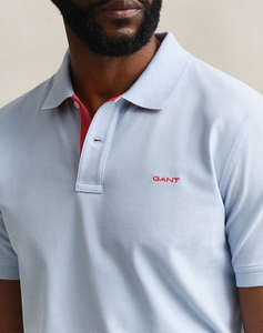 GANT BLOUSE ΚΜ REG CONTRAST PIQUE SS POLO