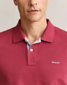 GANT BLOUSE ΚΜ REG CONTRAST PIQUE SS POLO