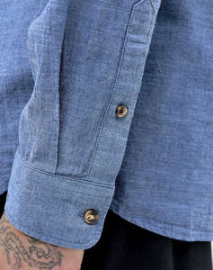 JACK&JONES JJESUMMER LINEN BLEND BAND SHIRT L/S SN