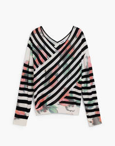 DESIGUAL JERS_HELSINKI KNITTED WOMENS CLOTHING