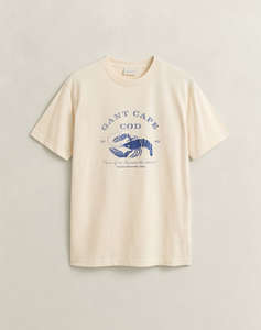 GANT БЛУЗА ΚΜ GRAPHIC SS TSHIRT