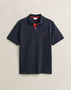 GANT BLOUSE ΚΜ REG CONTRAST PIQUE SS POLO