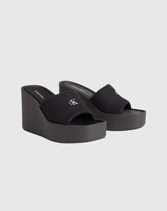 CALVIN KLEIN JEANS WEDGE 70 SNDL CANV MG