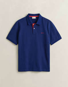 GANT BLOUSE ΚΜ REG CONTRAST PIQUE SS POLO