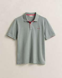 GANT BLOUSE ΚΜ REG CONTRAST PIQUE SS POLO