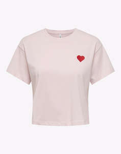 ONLY ONLBRIANNA S/S O-NECK TOP BOX JRS