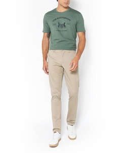 THE BOSTONIANS TROUSERS CHINOS CAPARDINA SATIN REGULAR