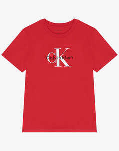 CALVIN KLEIN JEANS CK MONOGRAM SS T-SHIRT