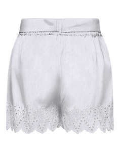 ONLY ONLTULUM EMB LOOSE BELT SHORTS WVN