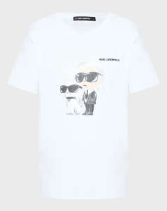 KARL LAGERFELD IKON DUO AQUARELLE T-SHIRT