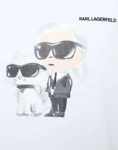 KARL LAGERFELD IKON DUO AQUARELLE T-SHIRT