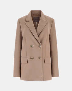 GUESS NAUSICA DOUBLE BREAST BLAZER WOMENS JACKET