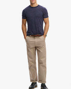 SUPERDRY D2 OVIN CLASSIC ESSENTIAL STRIPE TEE MENS BLOUSE