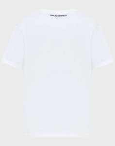 KARL LAGERFELD IKON PEEK A BOO POCKET T-SHIRT