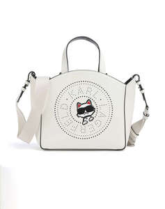 KARL LAGERFELD IKON CIRCLE CHOUPETTE SM TOTE