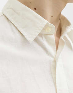 JACK&JONES JJEBREEZE LINEN BLEND SHIRT L/S SN