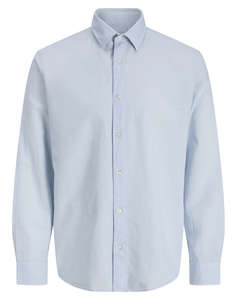 JACK&JONES JJEBREEZE LINEN BLEND SHIRT L/S SN