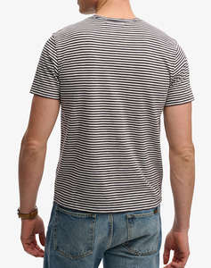 SUPERDRY D2 OVIN CLASSIC ESSENTIAL STRIPE TEE MENS BLOUSE