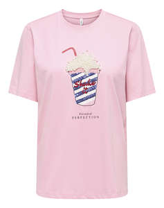 ONLY ONLBURST S/S POPCORN TOP BOX JRS