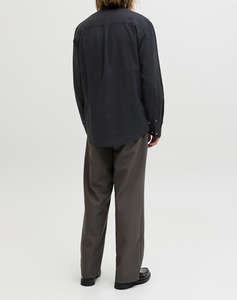 JACK&JONES JJESUMMER LINEN BLEND BAND SHIRT L/S SN