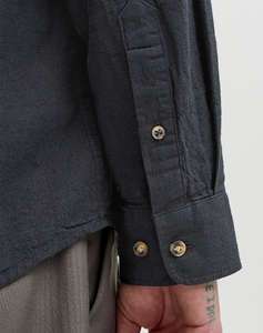 JACK&JONES JJESUMMER LINEN BLEND BAND SHIRT L/S SN