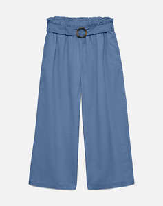 VERO MODA VMBREE HR TENCEL BELT CULOTTE PANTS