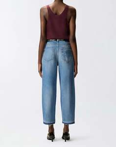 PINKO ESTELLE EGG DIRTY BLUE DENIM