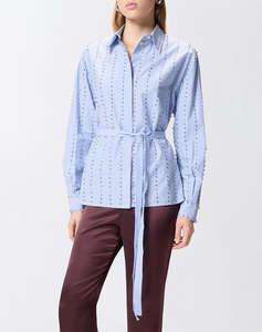 PINKO CARLEY CAMICIA BASTONETTO CON