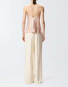 PINKO CAROTA TOP SATIN