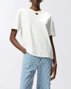 PINKO TORTINO T-SHIRT JERSEY DI COTO