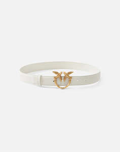 PINKO LOVE BERRY H3 BELT.LOW VITELLO