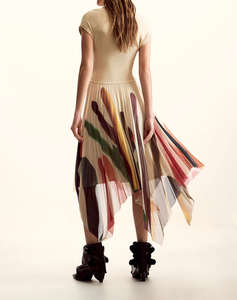 DESIGUAL VEST_BRUSHES_LACROIX WOMENS DRESS