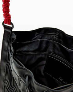 DESIGUAL BACK_LITIO BLACK HARLAN WOMENS BAG
