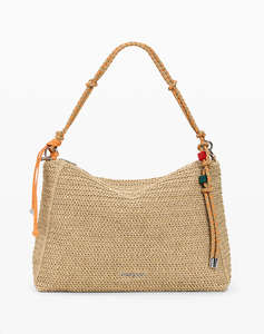 DESIGUAL BAG_HALF LOGO RAFFIA LE ДАМСКА ЧАНТА